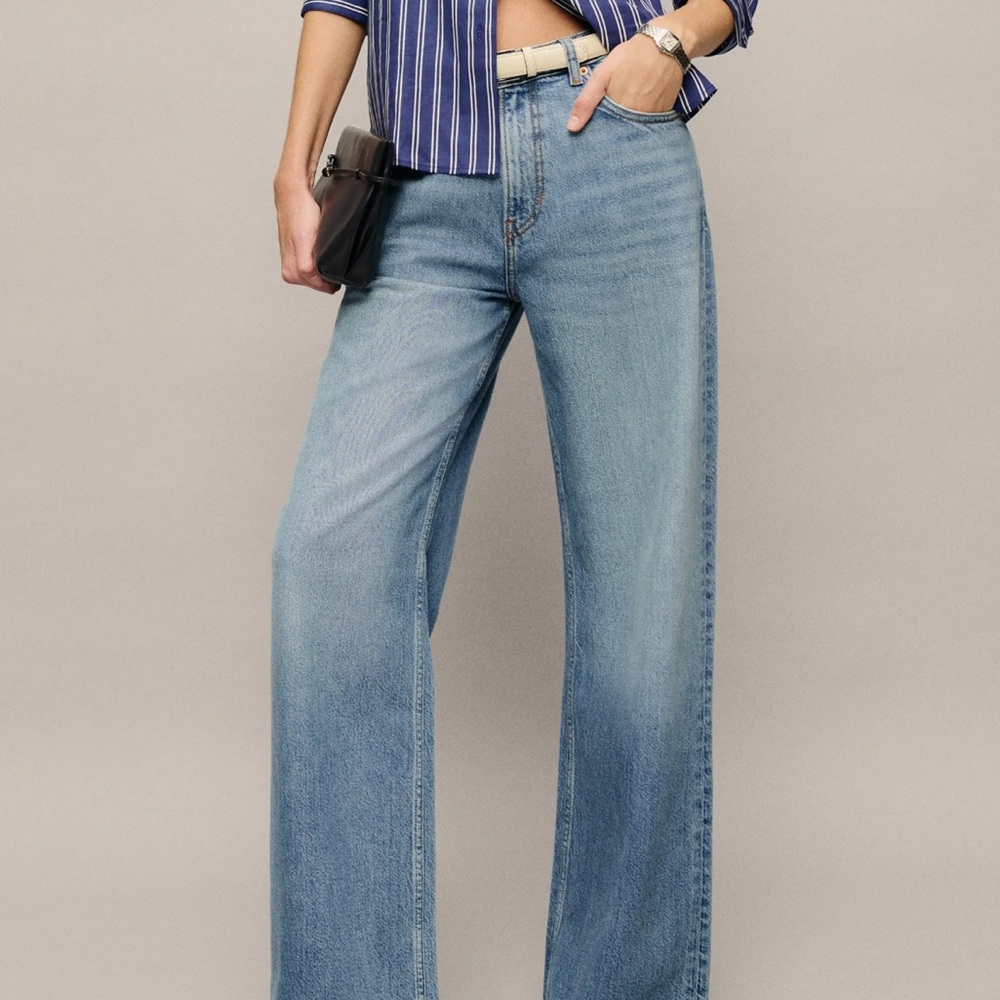 Reformation Palmer Lived-in Baggy Jeans